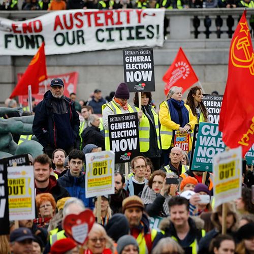 The people of Britain have voted against austerity policies