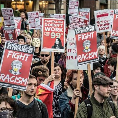 Trump neofascism and leftism