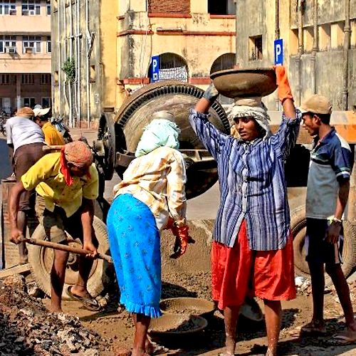 Construction Workers are on Strike