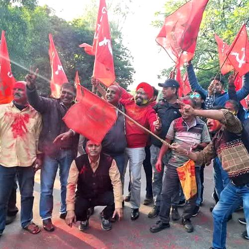 Left victory in rail union