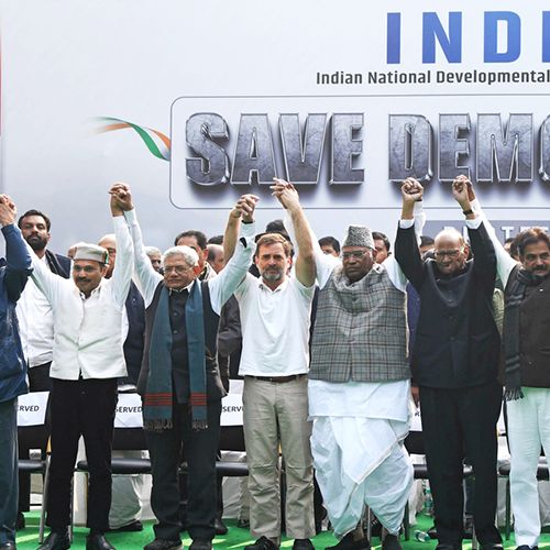 370 seats, Modi's myth.