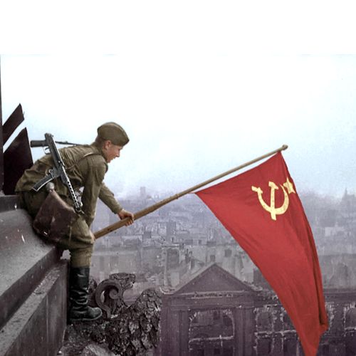 Red Flag in Reichstag