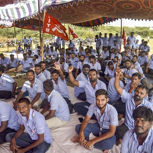  Heroic struggle of Samsung workers in Tamil Nadu