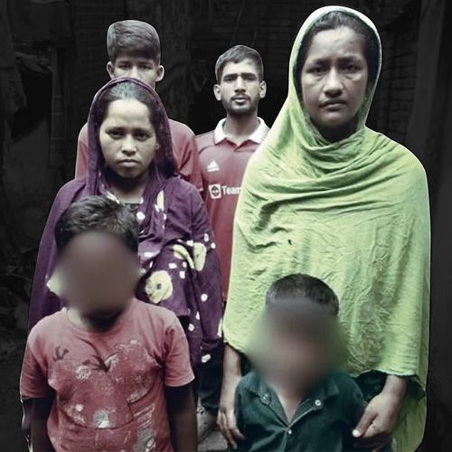 A letter of tears from a pregnant woman sent from Chapainawabganj