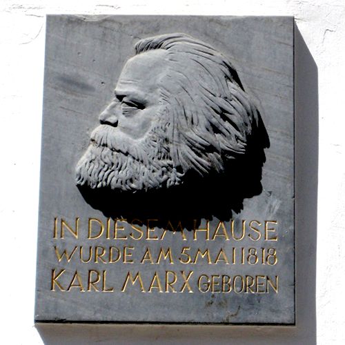 Marx's house on the banks of the Mosel