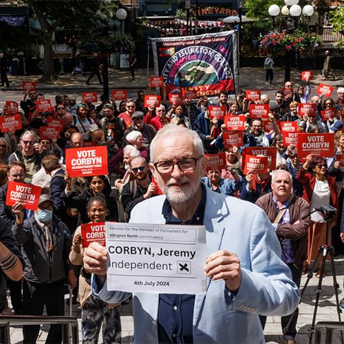 Starmer vs Corbyns victory 